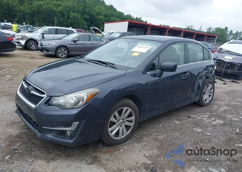 2016 Subaru Impreza 2.0I Premium z USA, uszkodzony, nr VIN JF1GJAB67GH003370